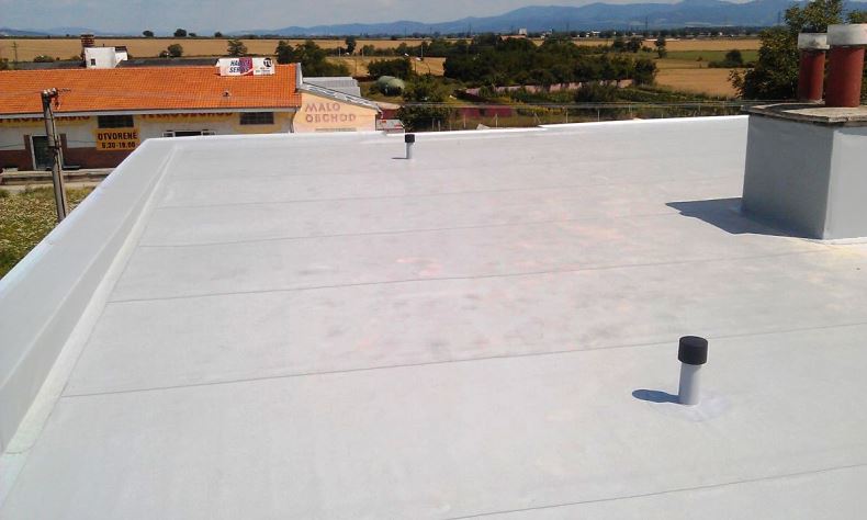 Rekonštrukcia plochej strechy Vrbové